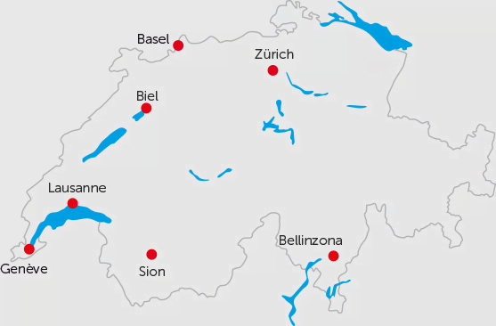 Swiss Map