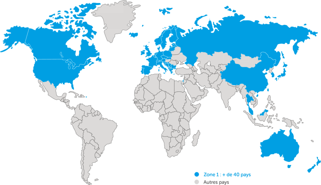 ZONES TARIFAIRES